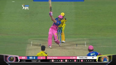 M47: RR vs CSK – Shivam Dube Six