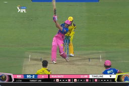 M47: RR vs CSK – Shivam Dube Six