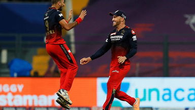 Faf's bull-eye throw sends Saha packing