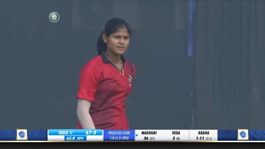 Radha Yadav's impressive 3/23