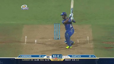 M51: MI vs KXIP – Lendl Simmons Six