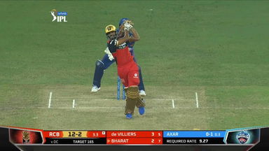 M56: RCB vs DC – K.S Bharat Six