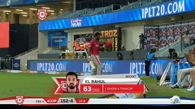 M18: KXIP vs CSK – KL Rahul Wicket