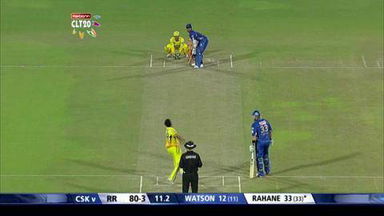 CLT20 2013 M21: RR vs CSK  –   Ajinkya Rahane 70