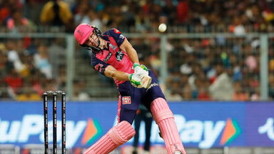 WHAT A SHOT: A Jos Buttler BOMB into the stands