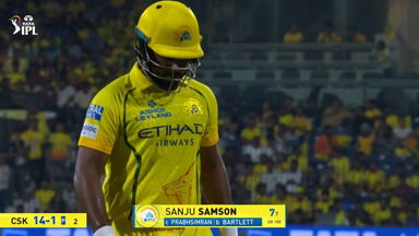 IPL 2026 M07: CSK vs PBKS -  Sanju Samson Wicket