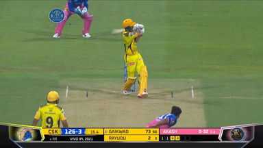 M47: RR vs CSK – Ruturaj Gaikwad Six