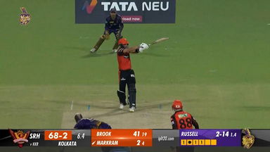 M19: KKR vs SRH – Aiden Markram Six