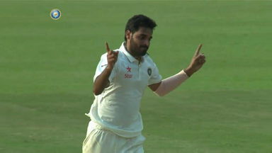 India VS NZ 2016, 2nd Test day 4: Jeetan Patel Wicket