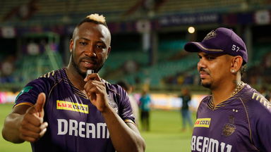 On the mic with Caribbean duo - Andre Russell & Sunil Narine