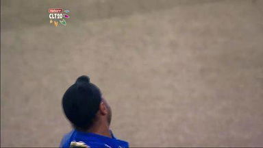 M18: MI vs SYD – Henriques lbw b Harbhajan Singh