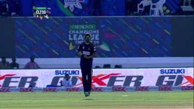 M21: KKR vs HOB –  Ben Dunk Wicket