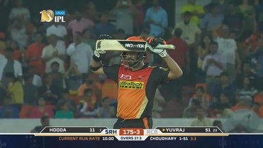 M1: SRH vs RCB –  Yuvraj Singh's swashbuckling 62