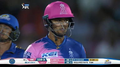 Riyan Parag's crucial innings of 43(29)