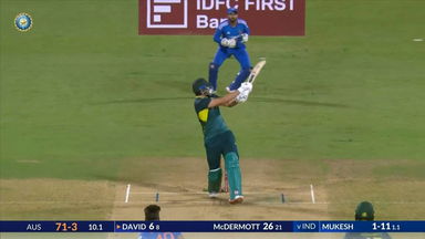 IND vs AUS 2023-24, 5TH T20I: Tim David Six