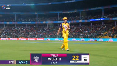 M02 - RCB vs UPW: Tahlia McGrath Wicket