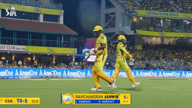 IPL 2025 M25: CSK vs KKR - Ravichandaran Ashwin Wicket