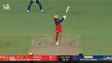 IPL 2026 M42: GT vs RCB - Rajat Patidar Six