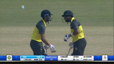 Suyash Prabhudessai's quickfire 24-ball 43*