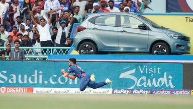 Excellent: Naveen-ul-Haq's sharp grab in the outfield