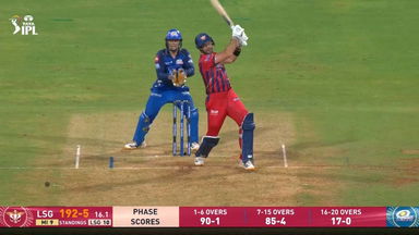 IPL 2026 M47: MI vs LSG - Aiden Markram Six