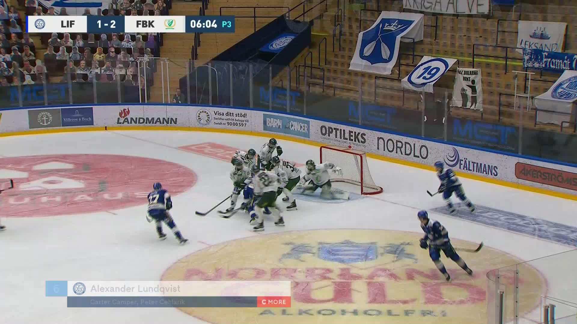 Leksands IF - Färjestad BK 2-2