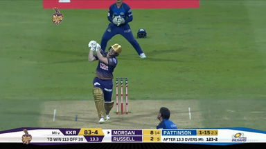 M05: KKR vs MI – Eoin Morgan Six