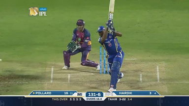 M2: RPS vs MI – Kieron Pollard Six