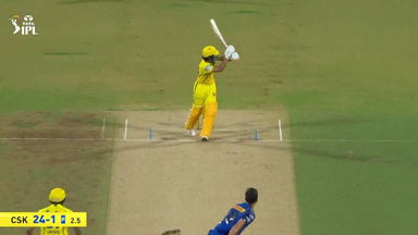 IPL 2026 M44: CSK vs MI - Ruturaj Gaikwad Six