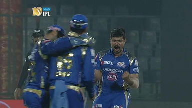 Karn Sharma claims three scalps