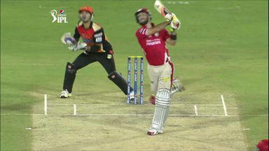 M39: SRH vs KXIP –  Glenn Maxwell Wicket