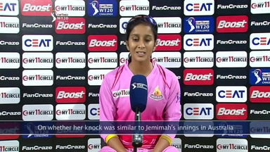 This knock was special and will remain close to my heart: Jemimah