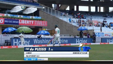 IND vs SA 2019, 3rd Test, Day 3: Faf du Plessis Wicket