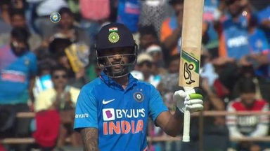 Dhawan dazzles with 96(90)