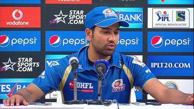 M56: MI vs RR– Rohit Sharma Press Conference