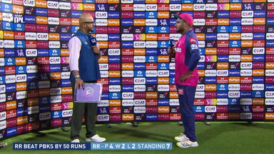 IPL 2025 M18: PBKS vs RR - Post Match Presentation