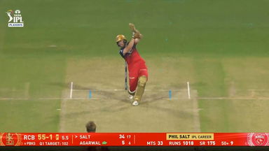 IPL 2025 Q1: PBKS vs RCB - Phil Salt Six