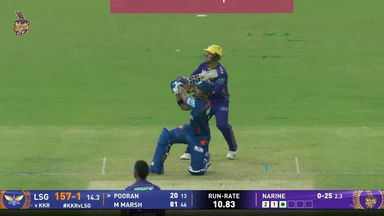 IPL 2025 M19: KKR vs LSG - Nicholas Pooran Six