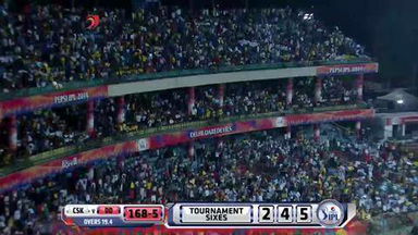 M26: DD vs CSK –  Kedar Jadhav Six