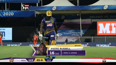 M28: RCB vs KKR – Andre Russell Wicket