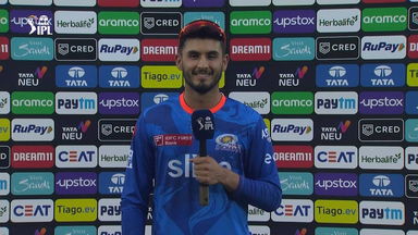 M25: SRH vs MI – Nehal Wadera Interview