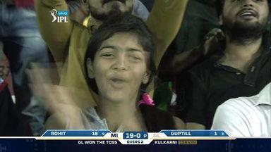 M54: GL vs MI – Rohit Sharma Six