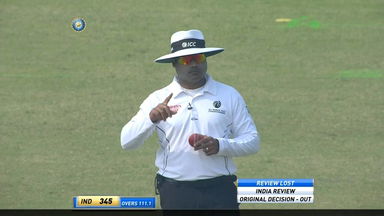IND vs NZ 2021, 1st Test, Day 2: Ishant Sharma Wicket