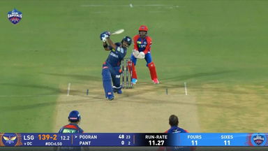 IPL 2025 M04: DC vs LSG - Nicholas Pooran Six