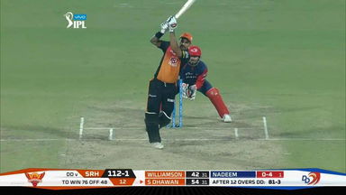 M42: DD vs SRH – Shikhar Dhawan Six