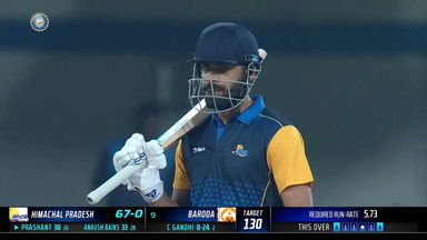 Syed Mushtaq Ali Trophy 2022: Prashant Chopra's match-winning 61*(48) against Baroda