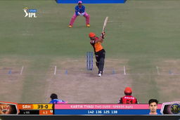 M28: RR vs SRH – Manish Pandey Six