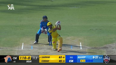 M67: DC vs CSK –  Ruturaj  Gaikwad  Six