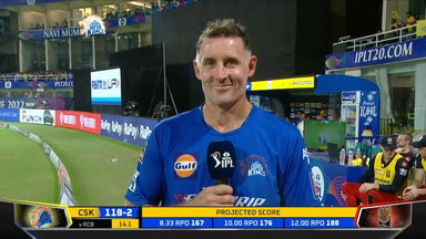 M22: CSK vs RCB – Michael Hussey Interview