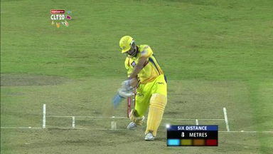 M10: CSK vs SRH –  MS Dhoni Six